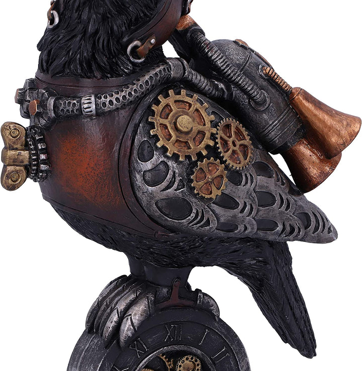 Nemesis Now Steampunk Rivet Raven Figur, 24 cm