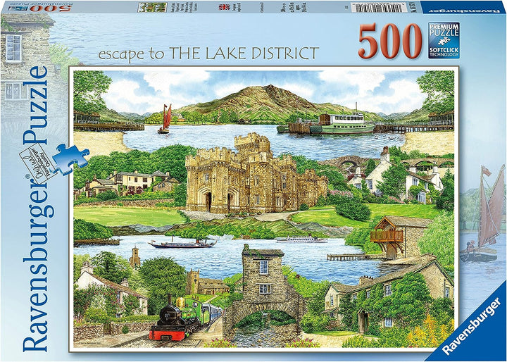 Ravensburger Escape To The Lake District 500-teiliges Puzzle für Erwachsene und Kinder