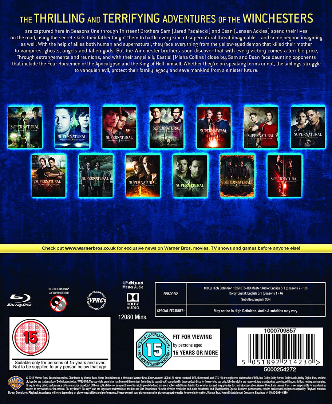 Supernatural: Staffel 1–13 – Mystery [Blu-ray]