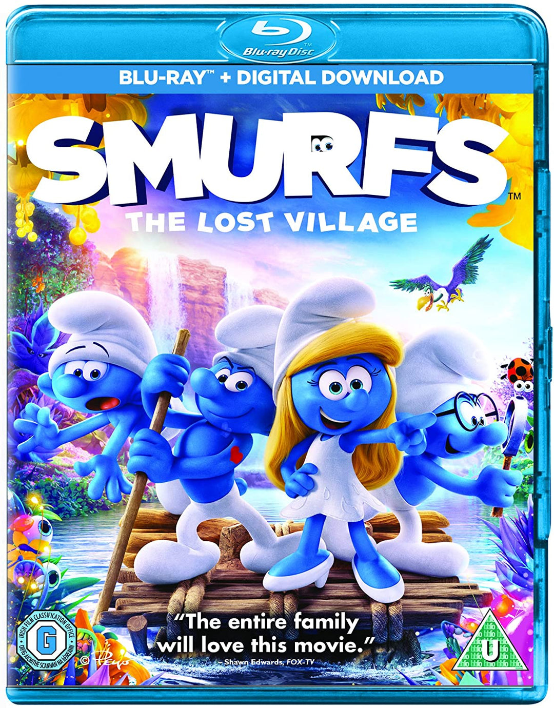 Smurfs: The Lost Village [2017] [Region Free] - Family/Adventure [Blu-ray]