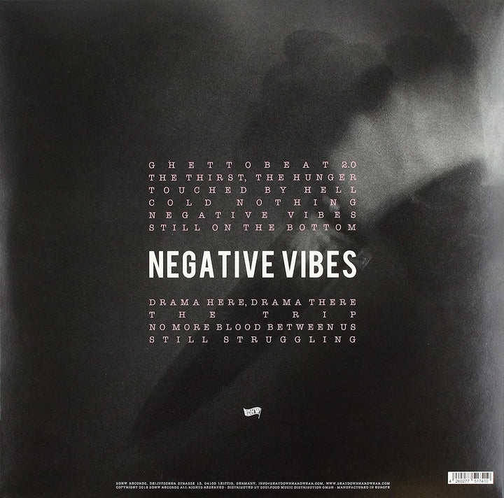 Words Of Concrete – Negative Vibes (Weiß [Vinyl]