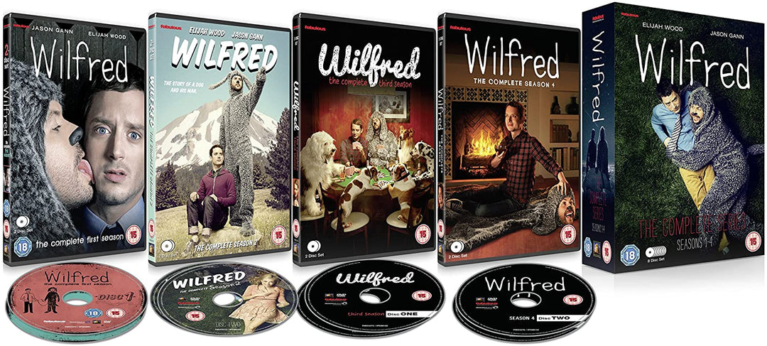 Wilfred – Die komplette Serie: Staffeln 1–4 – Sitcom [DVD]