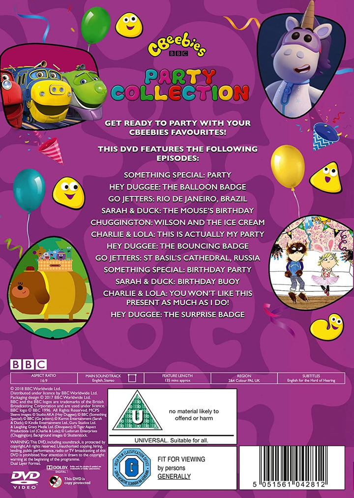 Cbeebies Party Collection [DVD]