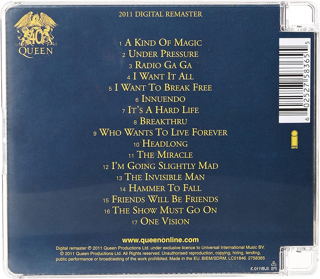 Greatest Hits II (2011) – Queen [Audio-CD]