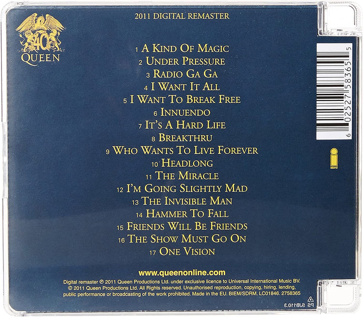 Greatest Hits II (2011) – Queen [Audio-CD]