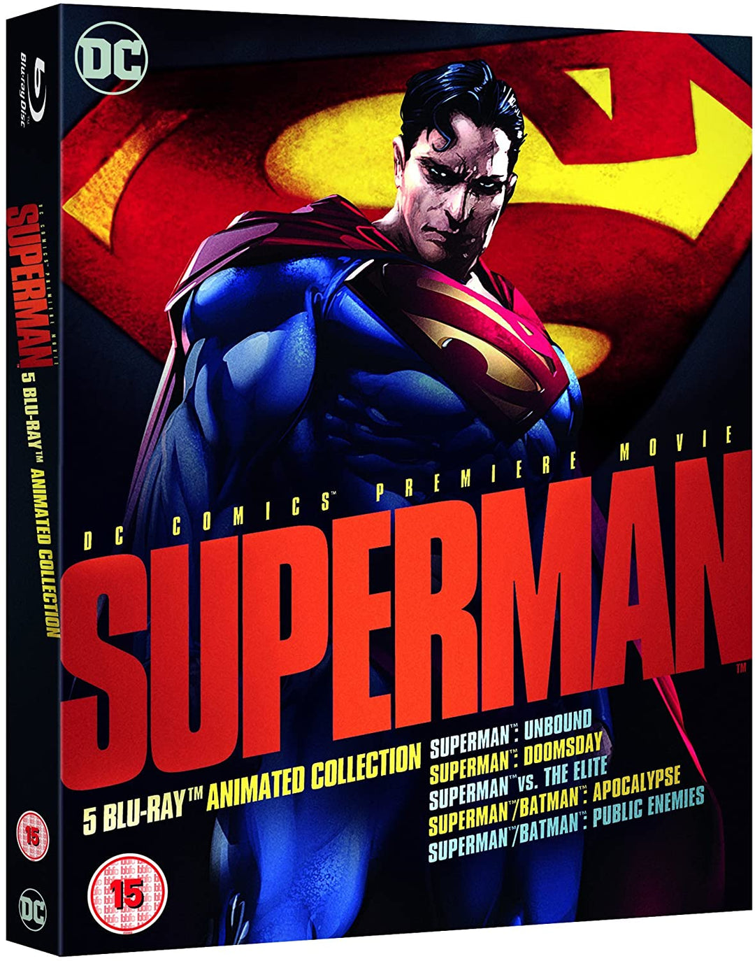 Superman: Animated Collection [5 Film] [1978] [2016] - Action/Superhero [Blu-ray]