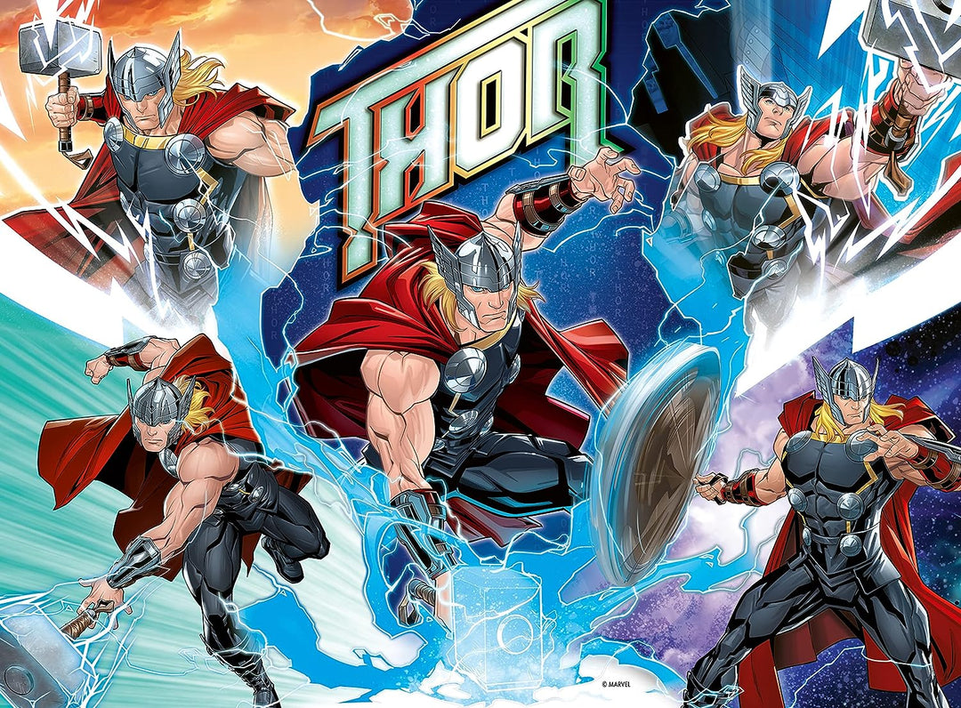 Ravensburger Marvel Thor Toys – 100-teiliges Puzzle für Kinder ab 6 Jahren