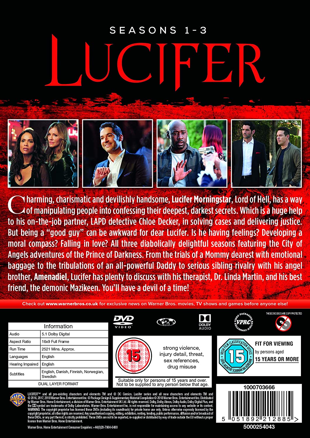 Luzifer – Staffel 1–3 – Mystery [DVD]