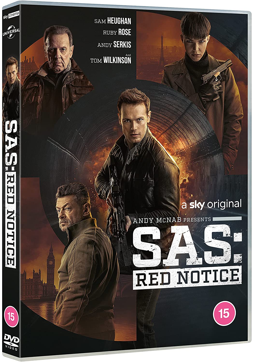 SAS: RED NOTICE [2021] – Action [DVD]