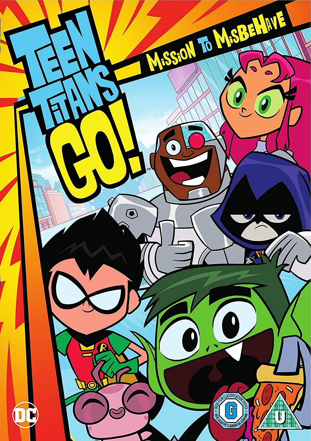 Teen Titans Go!: Mission To Misbehave [2014] [2017] – Action/Science-Fiction [DVD]