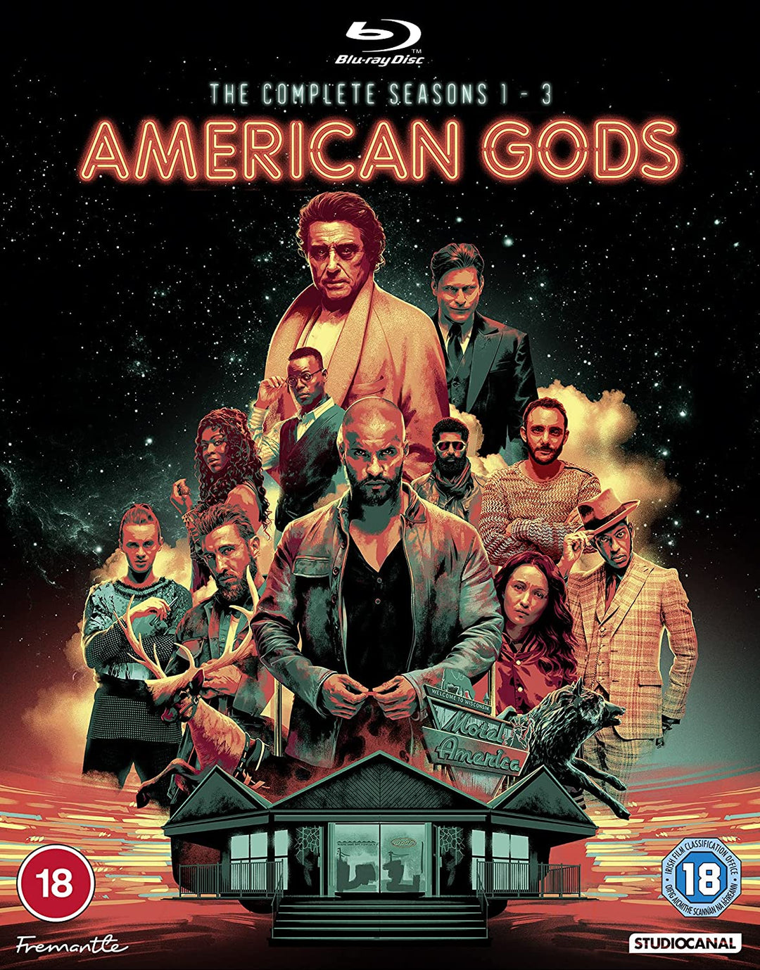 American Gods Staffel 1–3 – [Blu-ray]