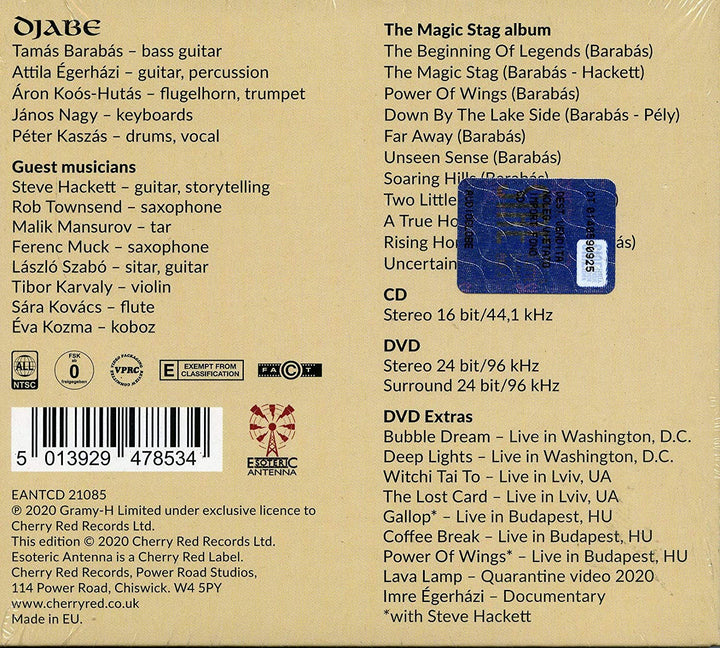 Steve Hackett & Djabe - The Magic Stag Set [Audio CD]