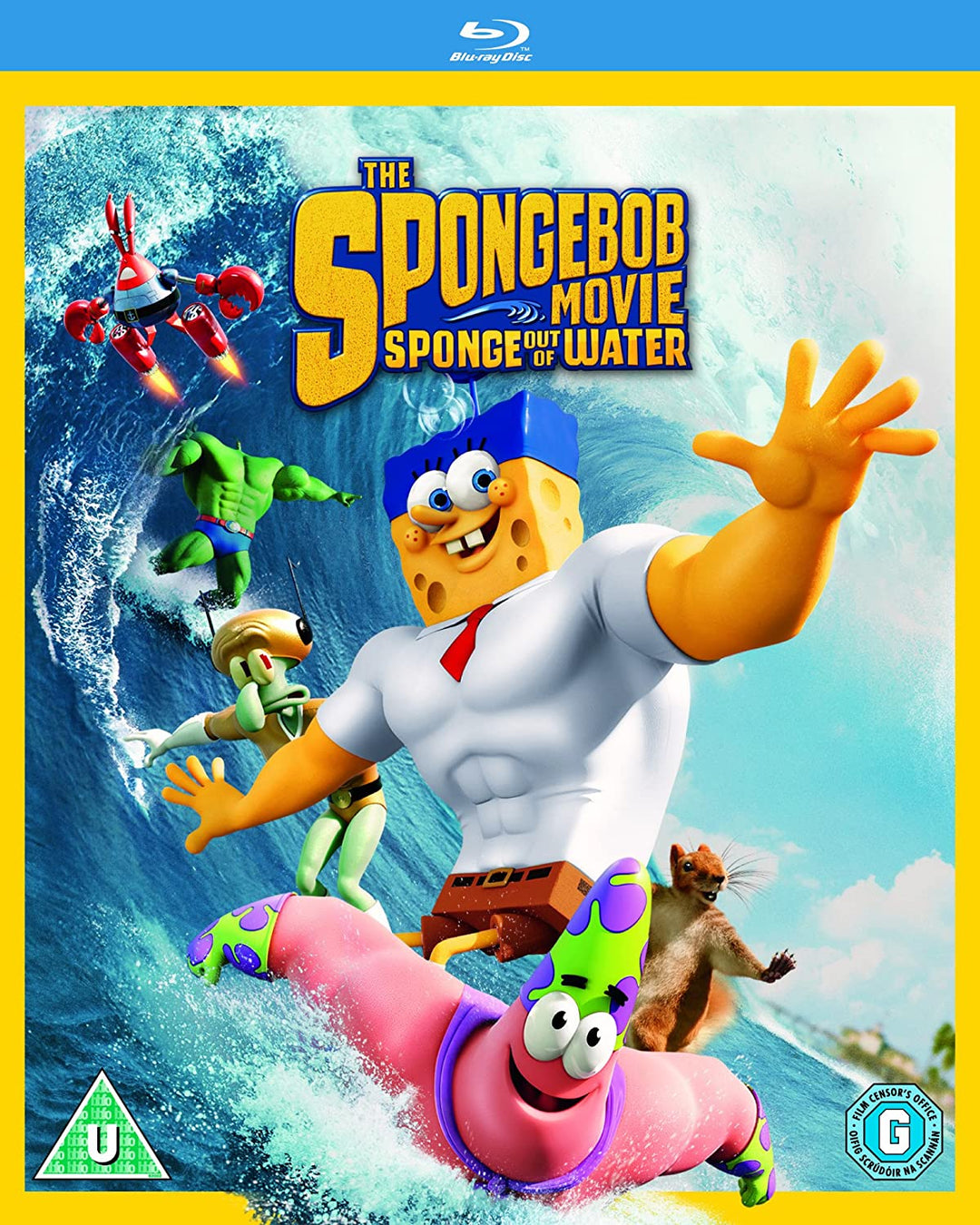 Der SpongeBob-Film: Sponge Out of Water [Regional Free] – Familie/Komödie [DVD]