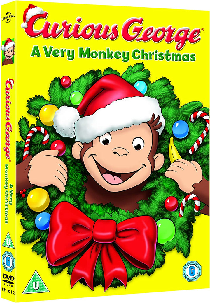 Curious George: A Very Monkey Christmas [Animation] (inklusive Weihnachtsdekoration) [DVD]