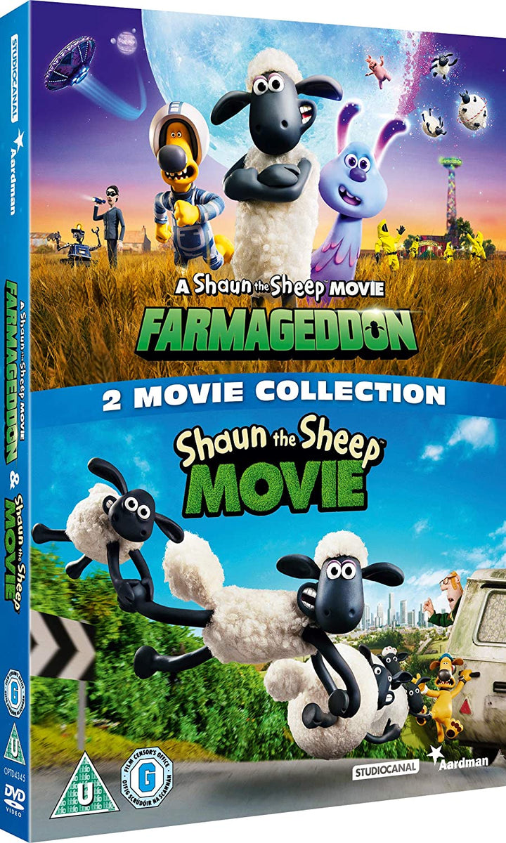 Shaun the Sheep 2 Movie Collection - Comedy [DVD]