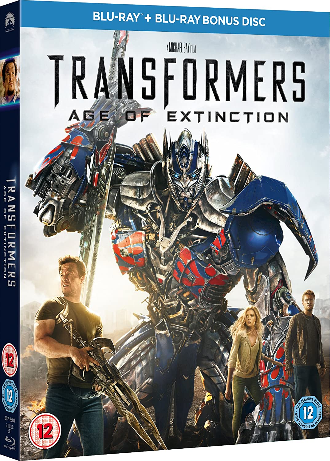 Transformers: Age of Extinction [Blu-ray + Bonus Disc] [Regio vrij]