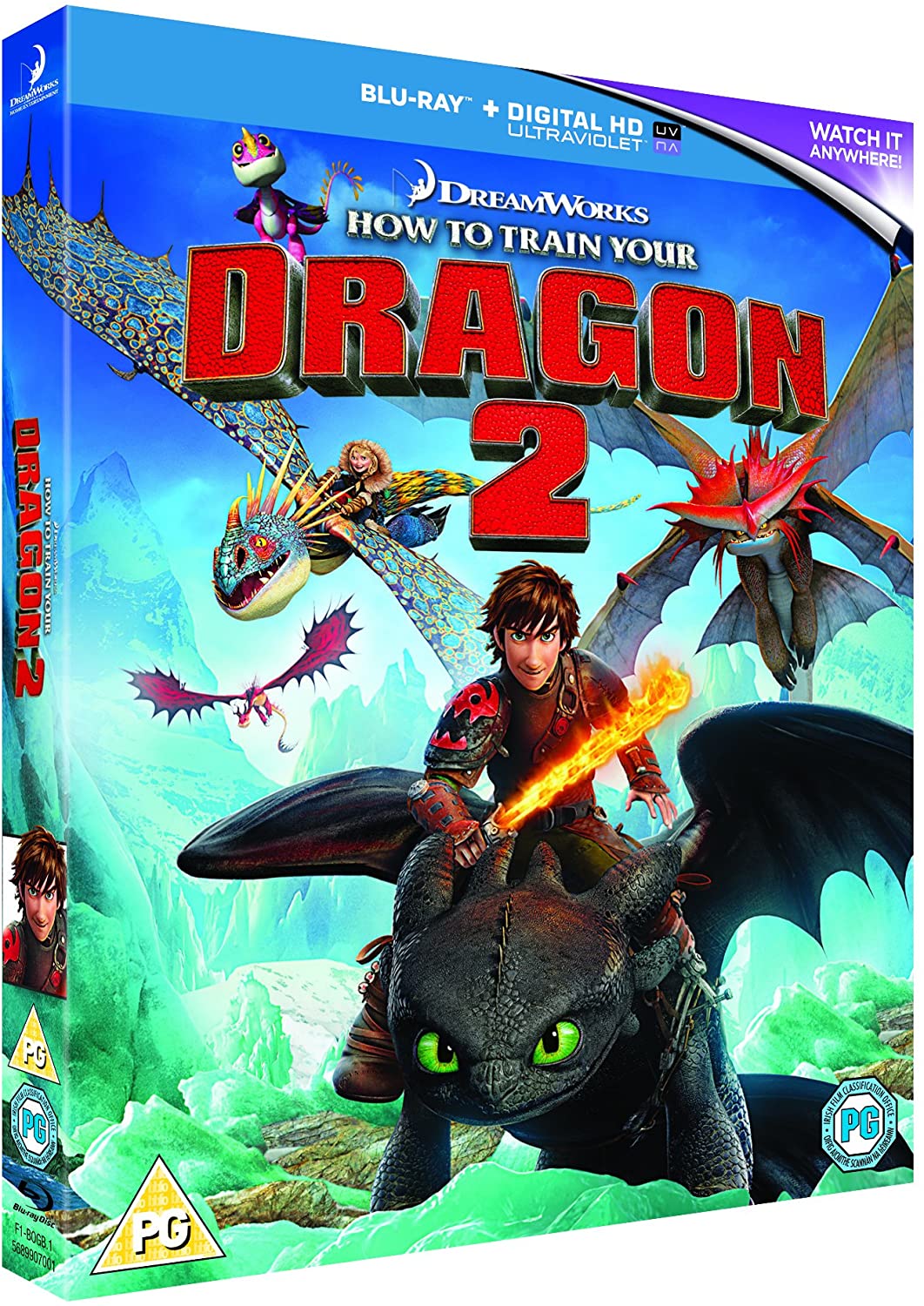 How To Train Your Dragon 2 [Adventure] [Blu-ray]