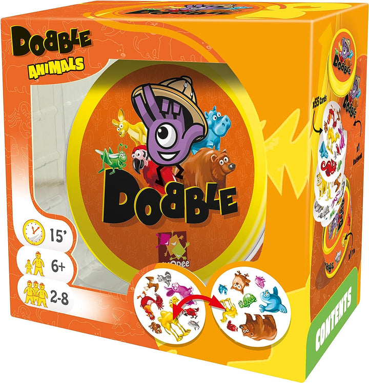 Asmodee - Dobble Animals - Card Game