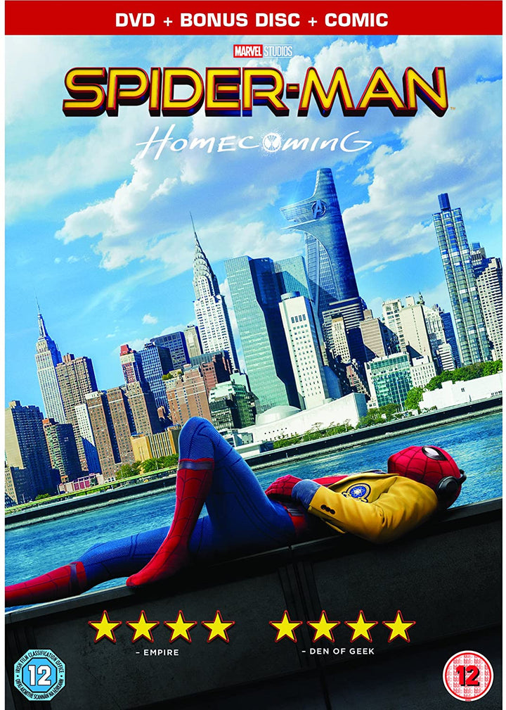 Spider-Man Homecoming [Limitierte DVD + Comic] [2017] – Action/Abenteuer [DVD]