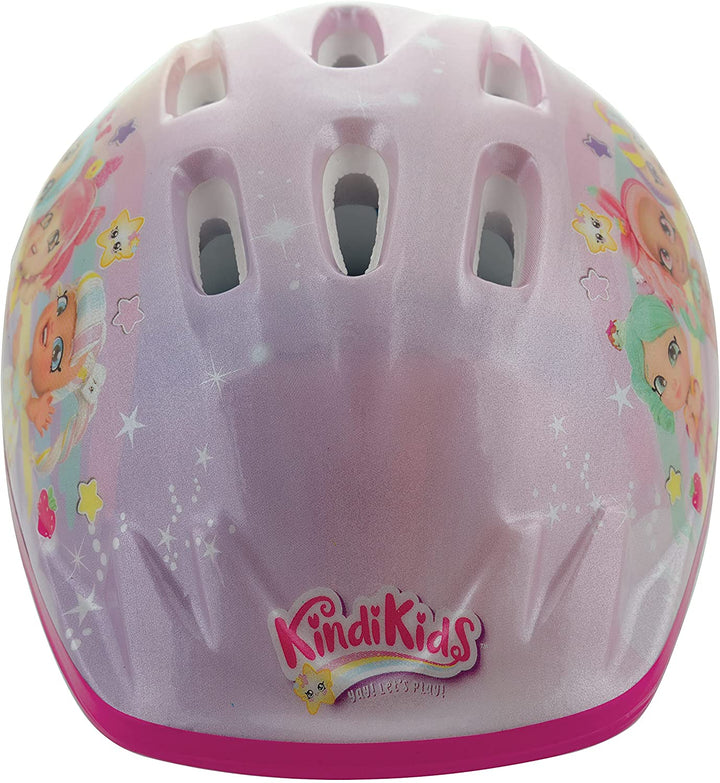 MV Sports Girls' Kindi Kids Safety Helmet, Multicoloured, 46-54cm