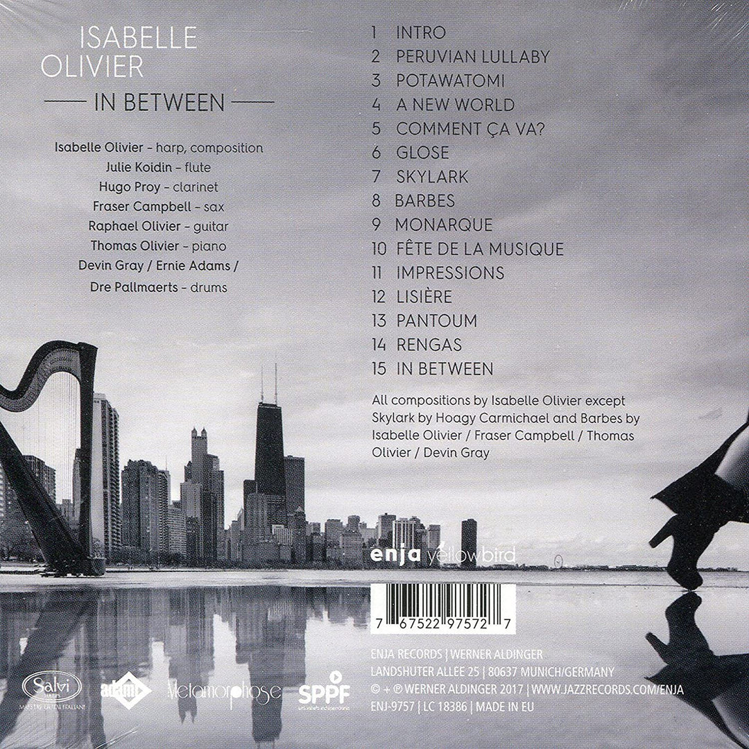 Isabelle Olivier – In Between [Audio-CD]