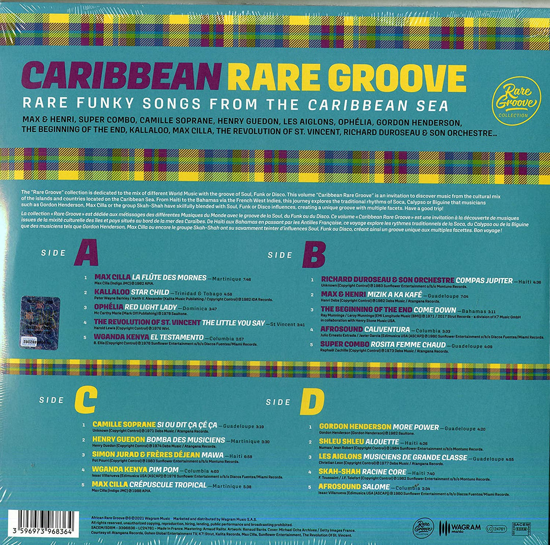 CARRIBEAN RARE GROOVE – [Vinyl]