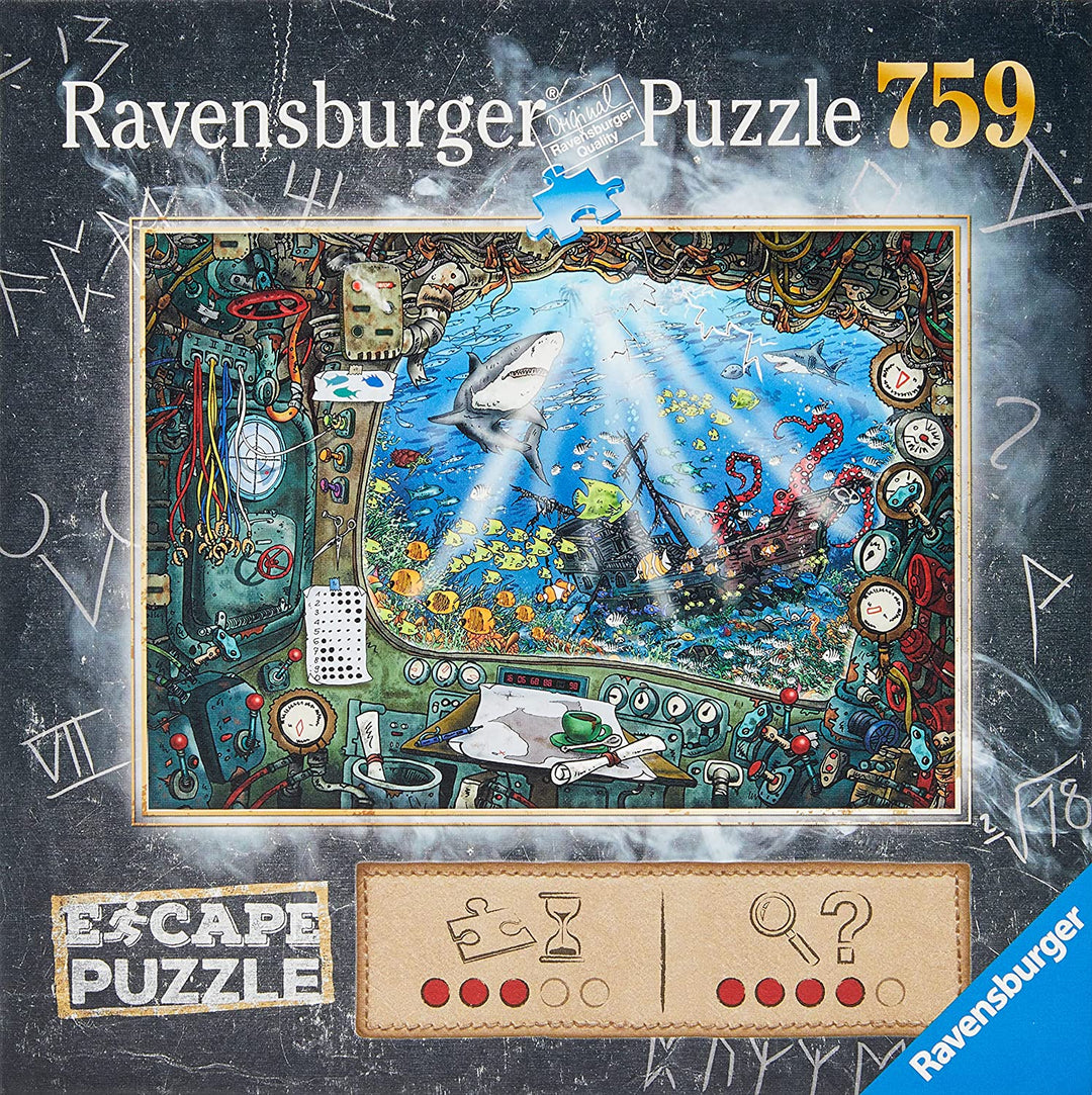 Ravensburger 19959 Escape Puzzle U-Boot 759-teilig