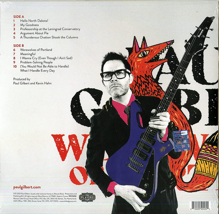 Paul Gilbert – Werewolves of Portland [Vinyl]