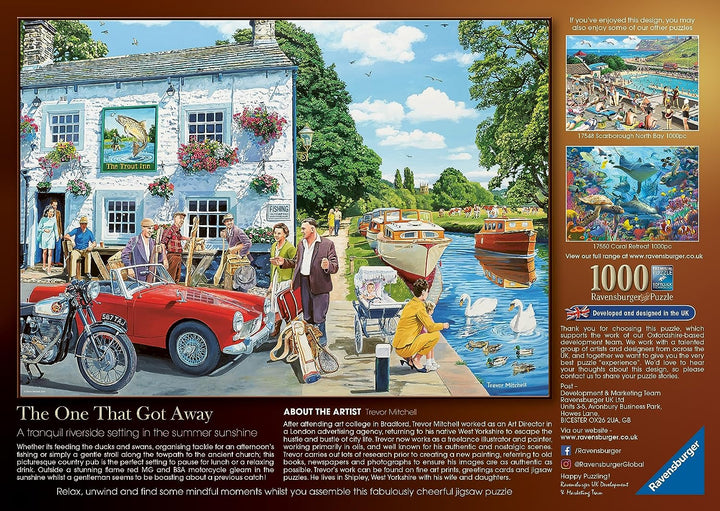 Ravensburger 17556 One That Got Away 1000-teiliges Puzzle für Erwachsene und Kinder