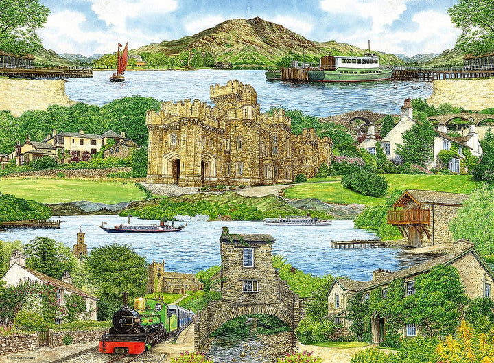 Ravensburger Escape To The Lake District 500-teiliges Puzzle für Erwachsene und Kinder