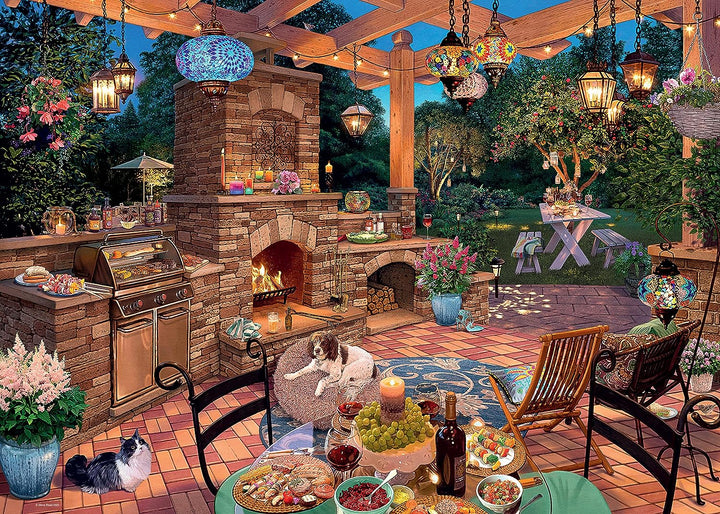 Ravensburger 17477 Haven No.10 The Garden Kitchen 1000-teiliges Puzzle für