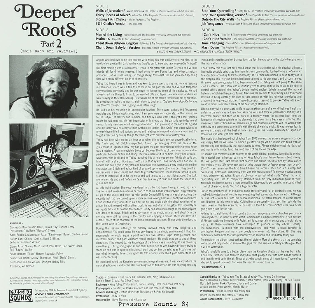 Yabby You – Deeper Roots Part 2 [VINYL]