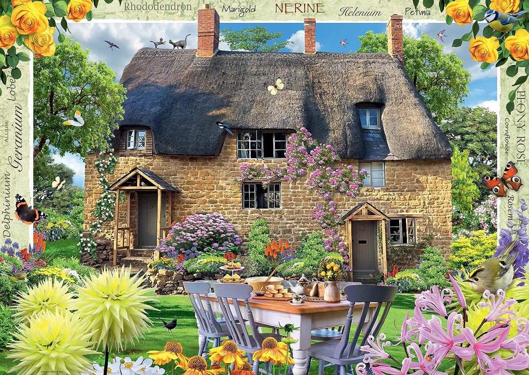 Ravensburger Country Cottage Nr. 14 - Baker's Cottage 1000-teiliges Puzzle f