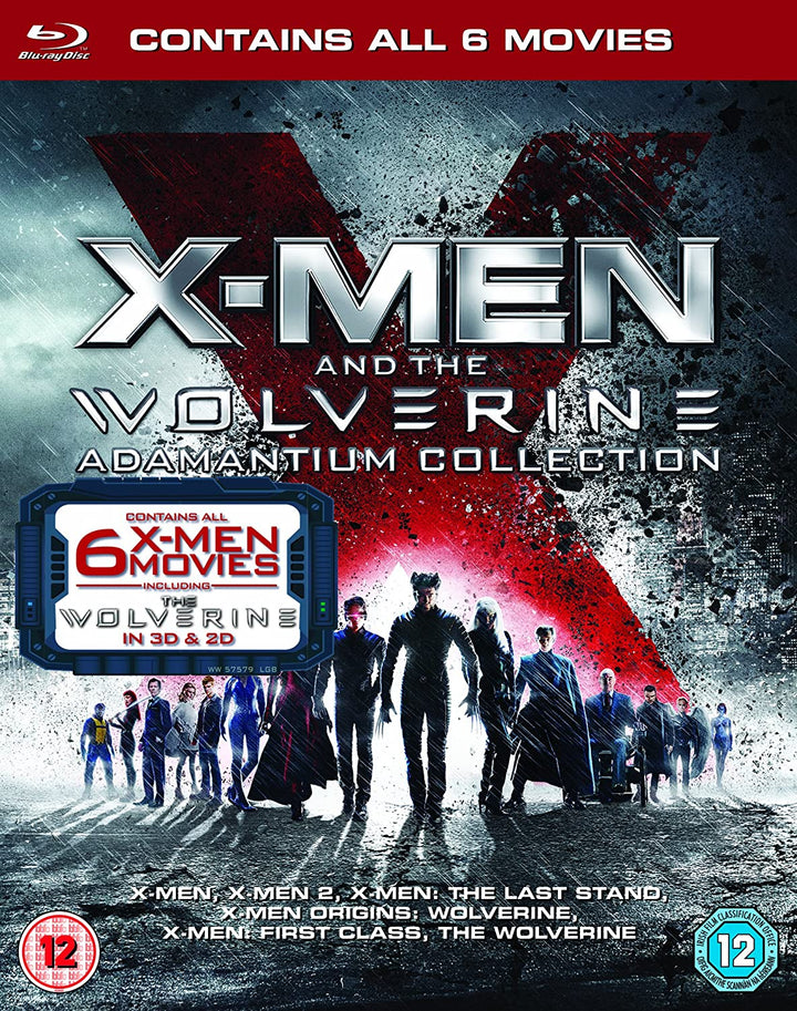 X-Men And The Wolverine Adamantium Collection [2013] - Action fiction [Blu-ray]