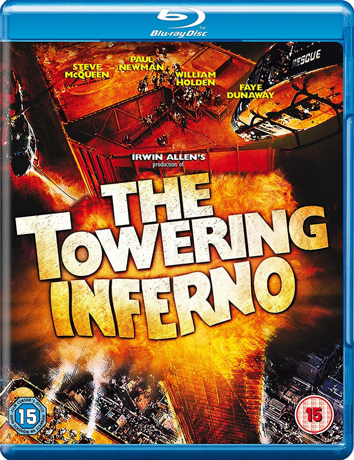 The Towering Inferno [1974] [Region Free] – Action/Drama [Blu-ray]