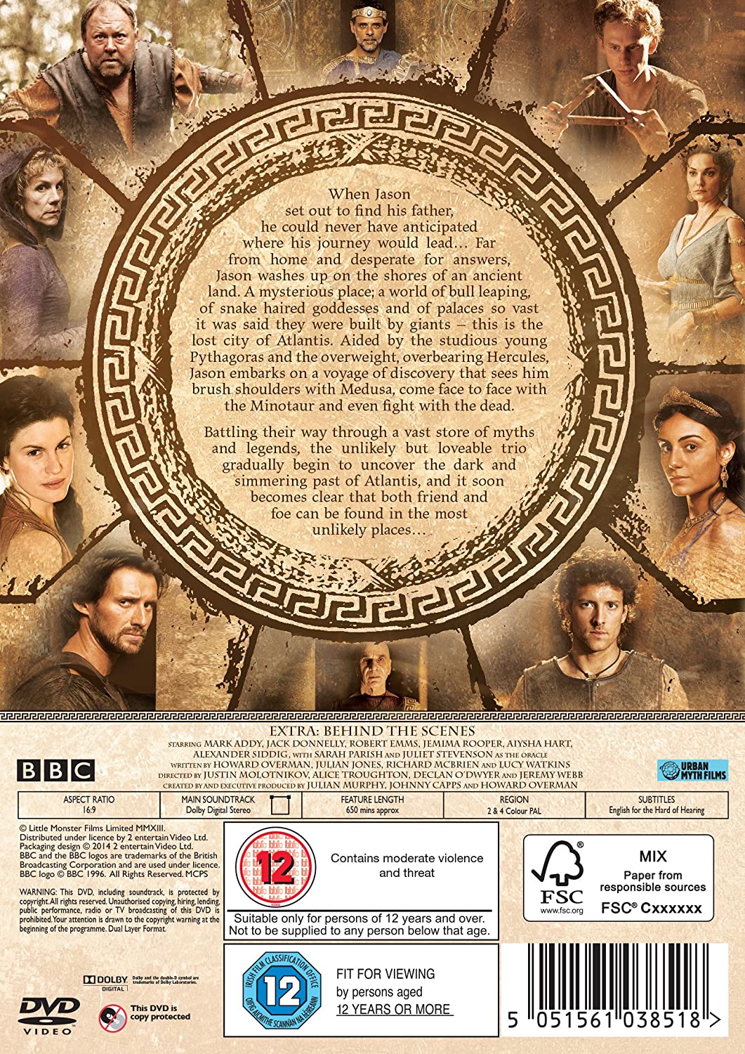 Atlantis - Series 1 [DVD]