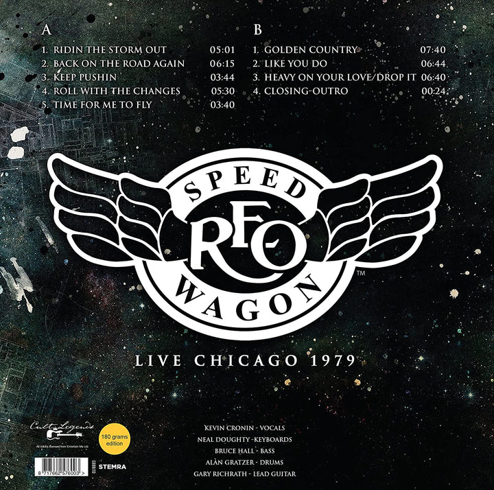 REO Speedwagon - REO Speedwagon - Live Chicago 1979 LP [Vinyl]