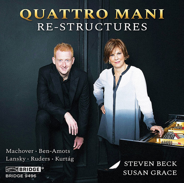 Quattro Mani - Re-Structures [Quattro Mani; Andy Stevens; Sergei Vassiliev] [Bridge Records: BRIDGE 9496] [Audio CD]