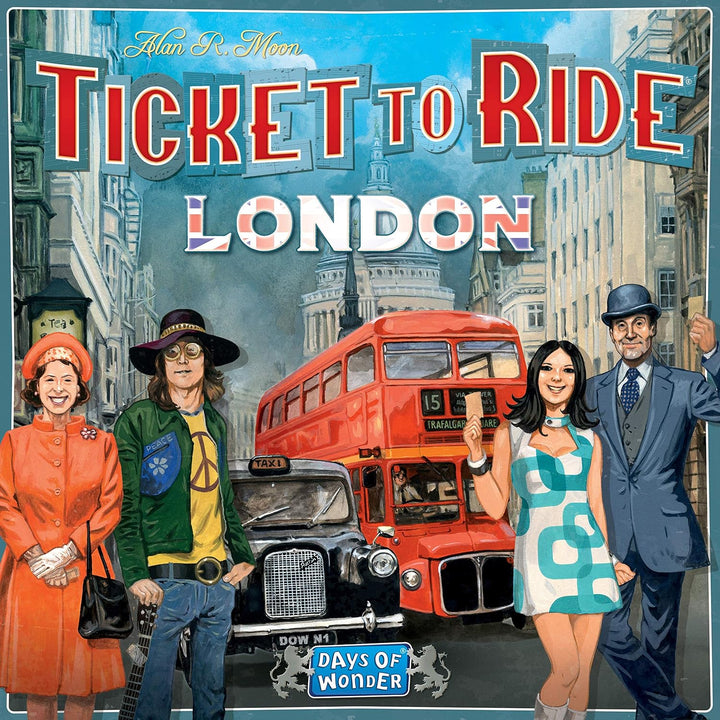 Tage des Wunders | Ticket to Ride London Brettspiel | Ab 8 Jahren | Für 2 bis 4 Spieler | Durchschnittliche Spielzeit 10–15 Minuten