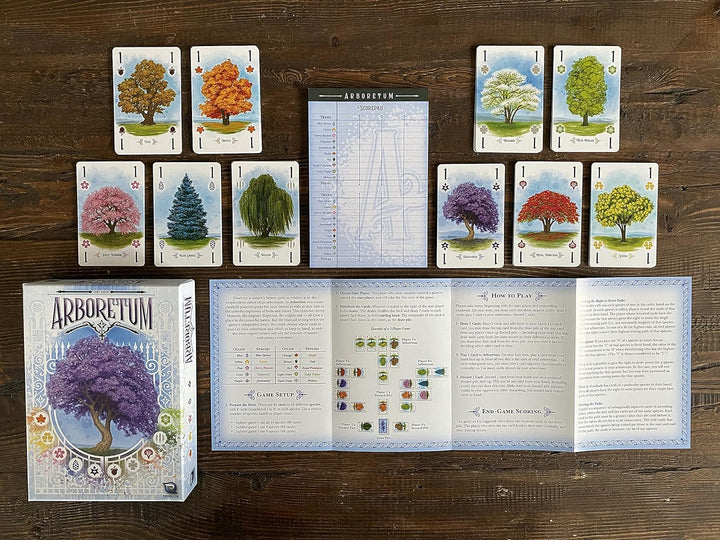 Renegade Game Studio | Arboretum | Card Game | Ages 8+ | 2-4 Players