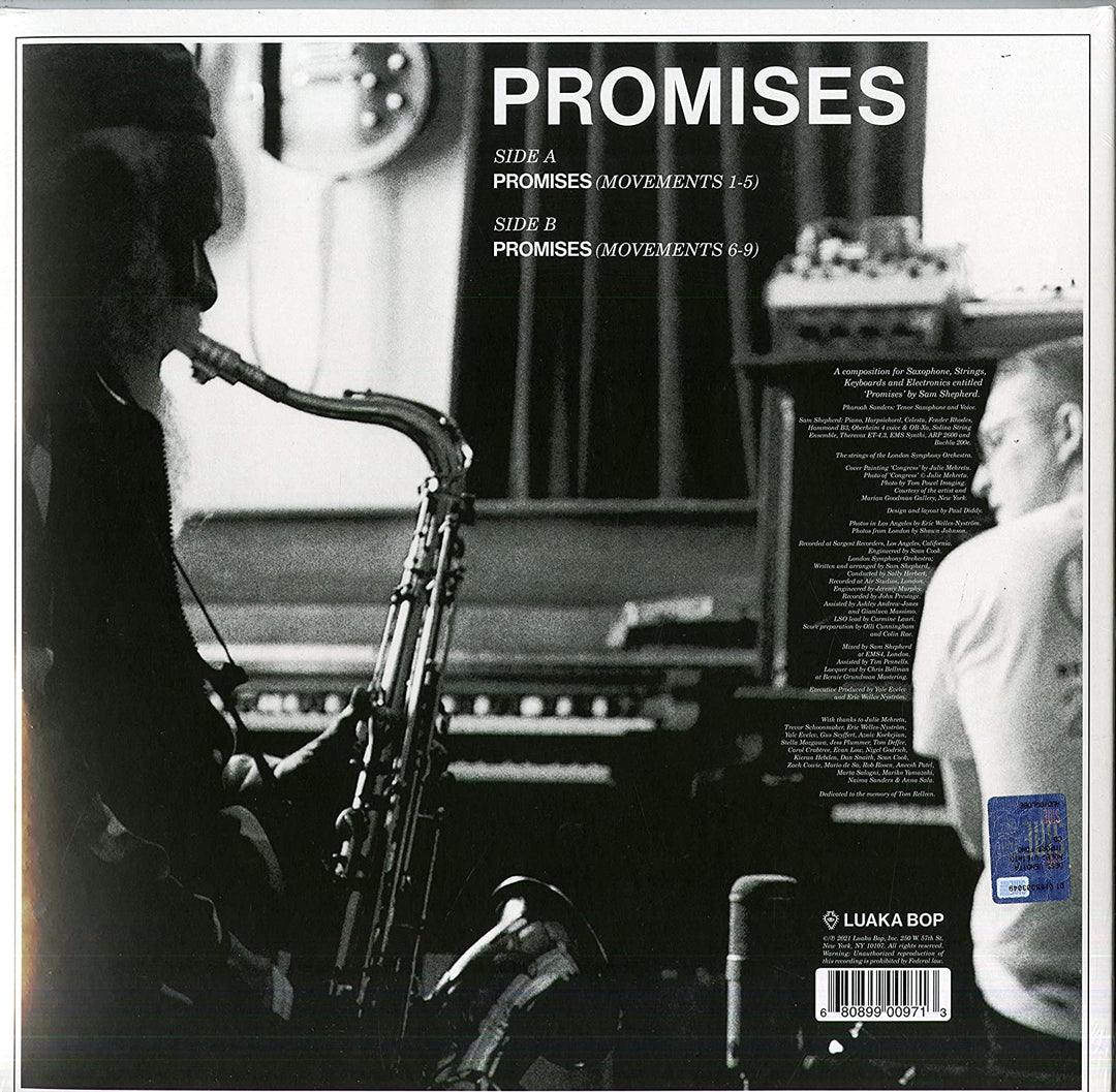 FLOATING POINTS, PHAROAH SANDERS &amp; THE L - PROMISES [Vinyl]