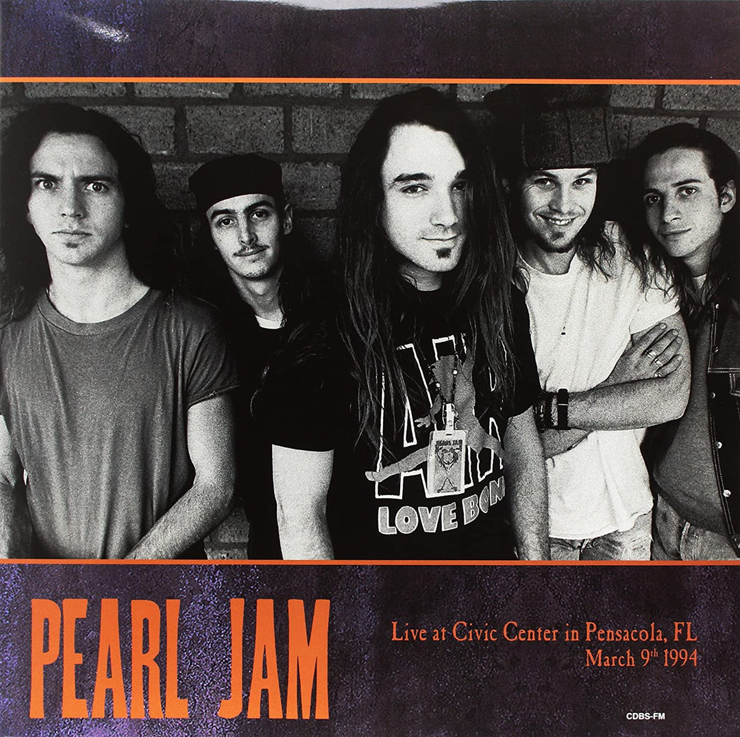 Pearl Jam – Live im Civic Center in Pensacola, FL – 9. März 1994 [VINYL]