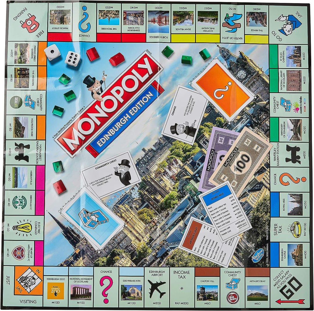 Edinburgh Monopoly 1000-teiliges Puzzlespiel