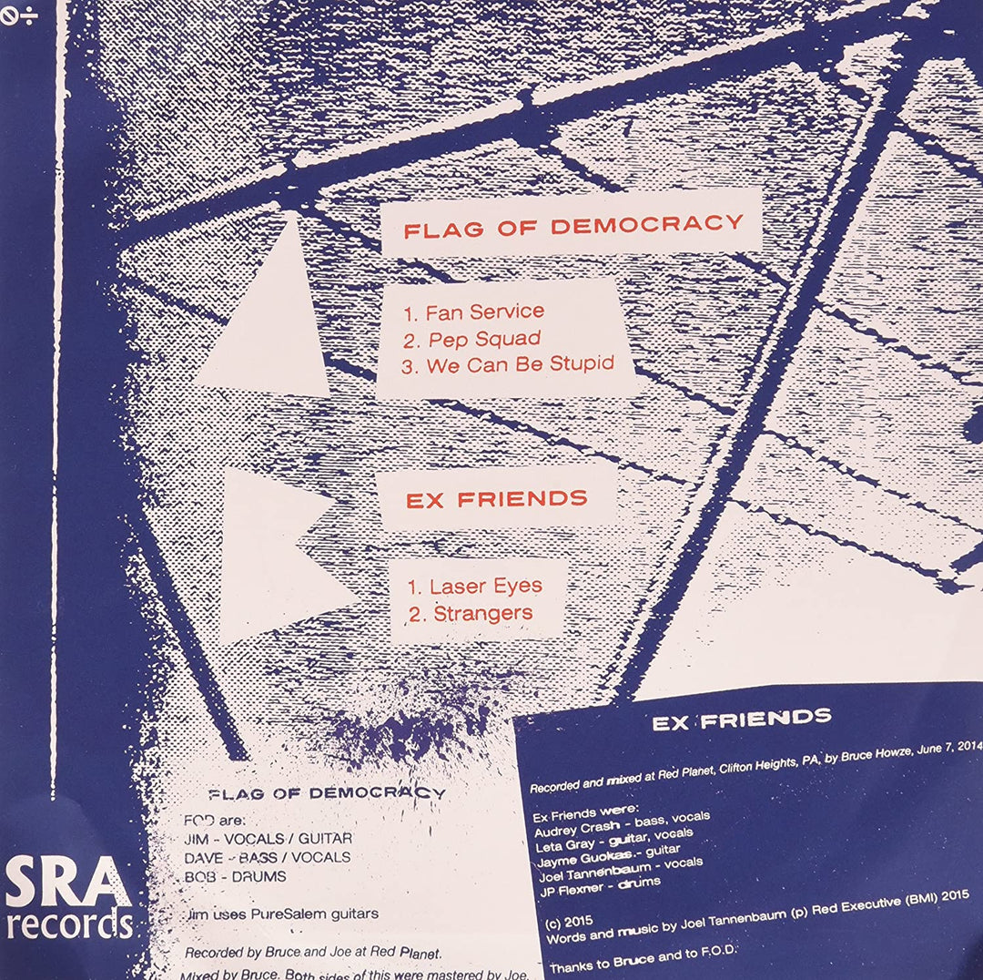 Flagge der Demokratie und Merda – Split [Vinyl]