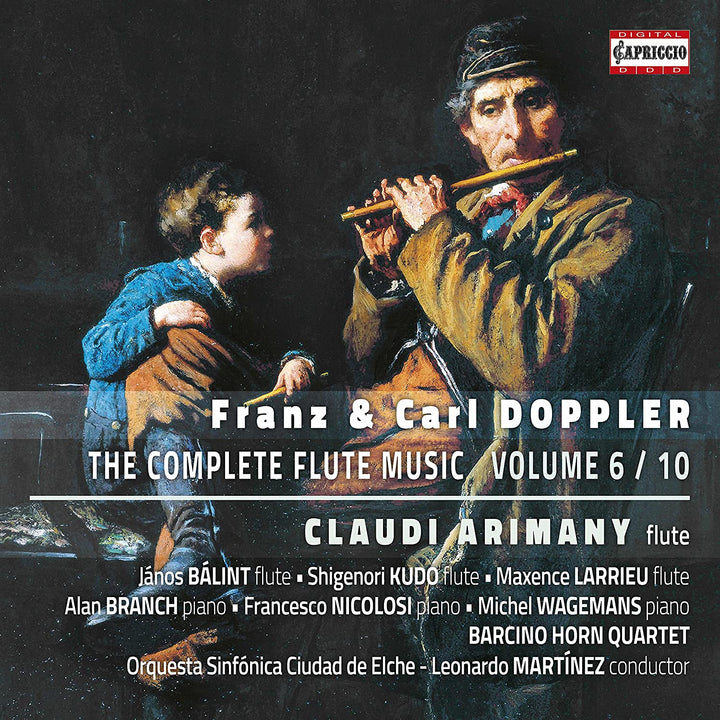 Claudi Arimany – Doppler: Flötenmusik, Vol. 6 [Claudi Arimany; Shigenori Kudo; Maxence Larrieu; Francesco Nicolosi] [Capriccio: C5300] [Audio CD]