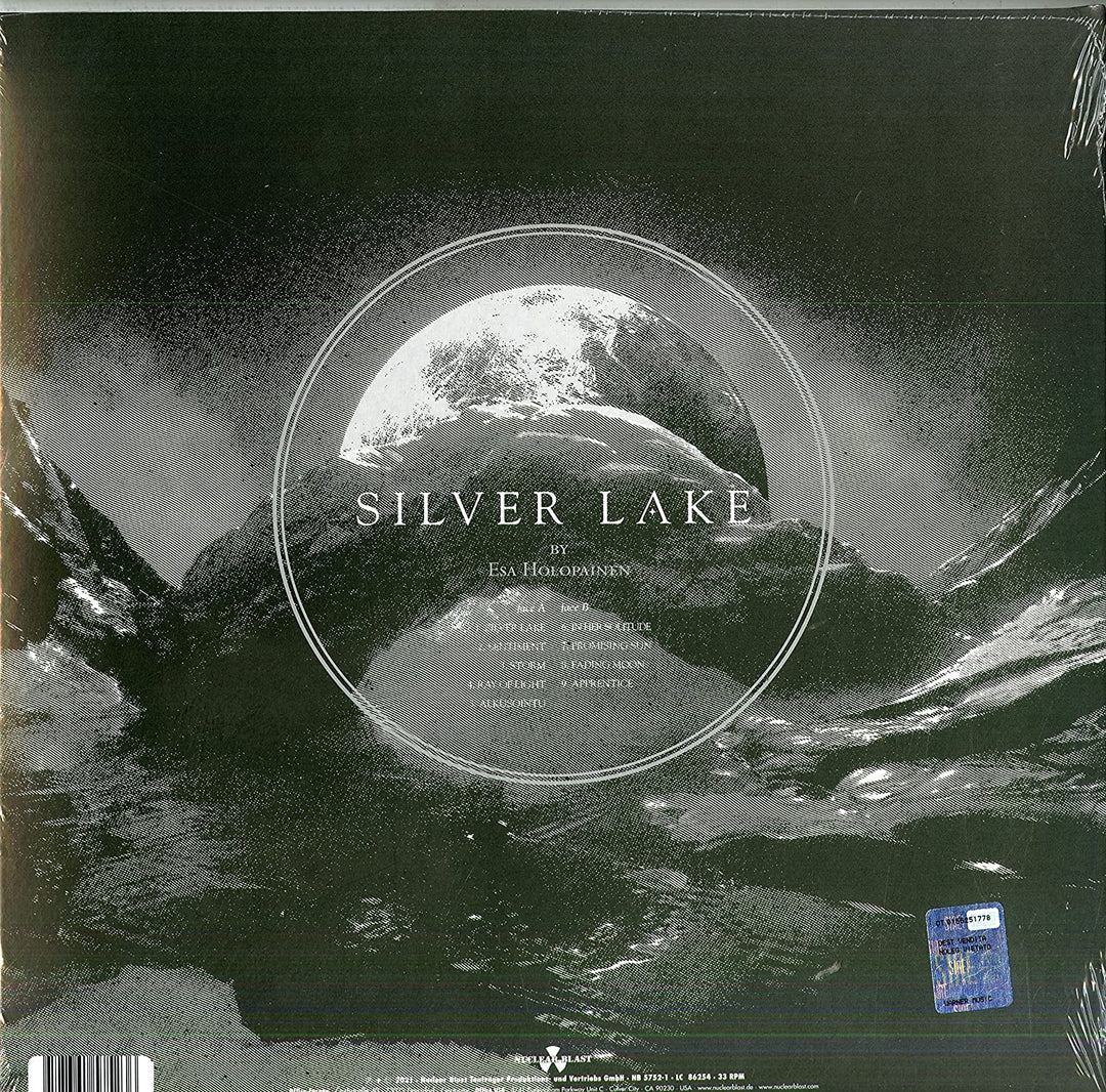 Silver Lake von Esa Holopainen (weiß+schwarz marmoriert in [Vinyl]