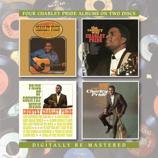 Charley Pride – Country Charley Pride / The Country Way / Pride Of Country Music [Audio-CD]