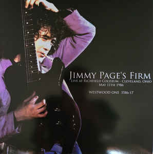 Jimmy Page's Firm – Live im Richfield Coliseum Cleveland Ohi [VINYL]