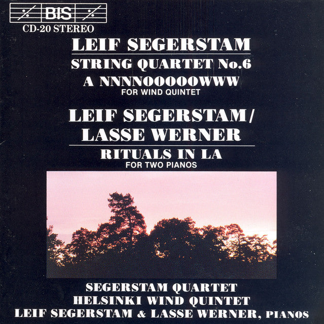 Leif Segerstam – Streichquartett Nr.6; Rituale in La; Holzbläserquintett [Audio-CD]