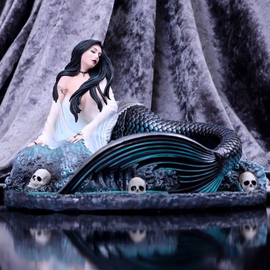 Nemesis Now Anne Stokes Sirens Lament Mermaid Enchantress Figur, Blau, 22 cm